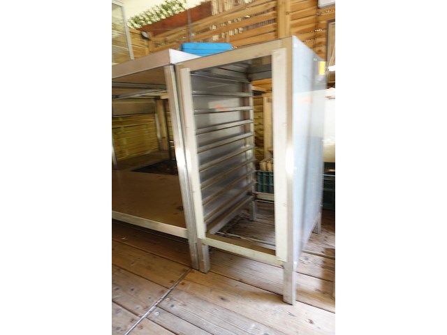 3x diverse rvs tafel - afbeelding 3 van  3