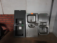 3x diverse spoelbak met kraan - afbeelding 1 van  2