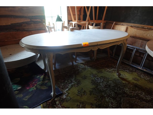 3x diverse tafels in hout - afbeelding 1 van  4