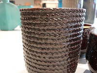 3x diverse terracotta bloempot - afbeelding 5 van  7