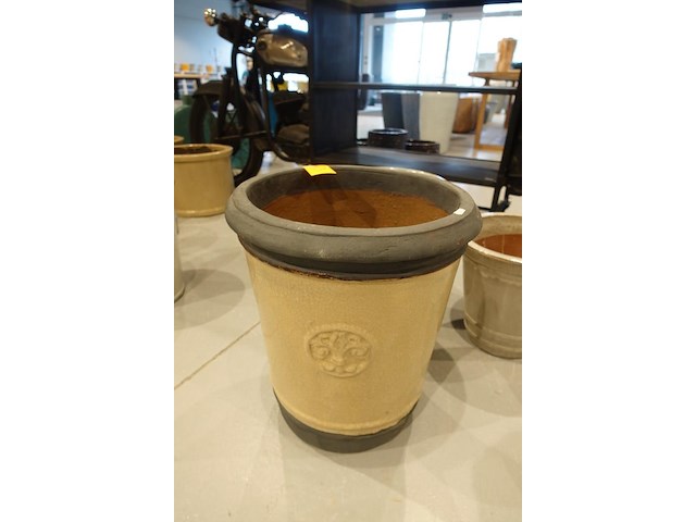 3x diverse terracotta bloempot - afbeelding 2 van  9