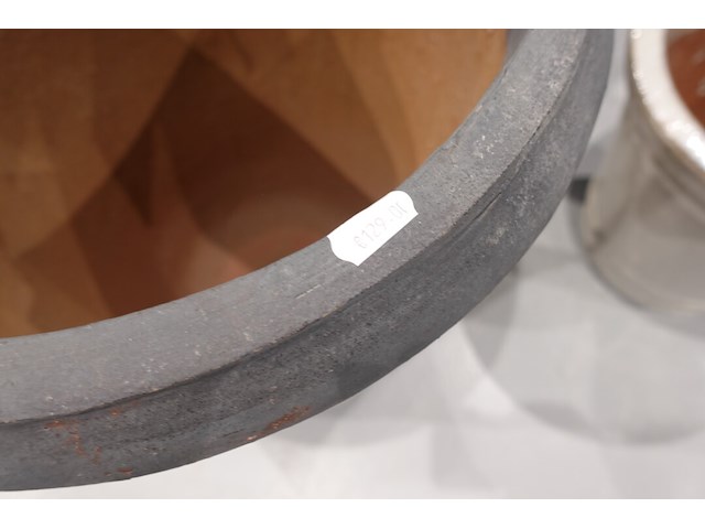 3x diverse terracotta bloempot - afbeelding 3 van  9