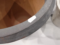 3x diverse terracotta bloempot - afbeelding 3 van  9