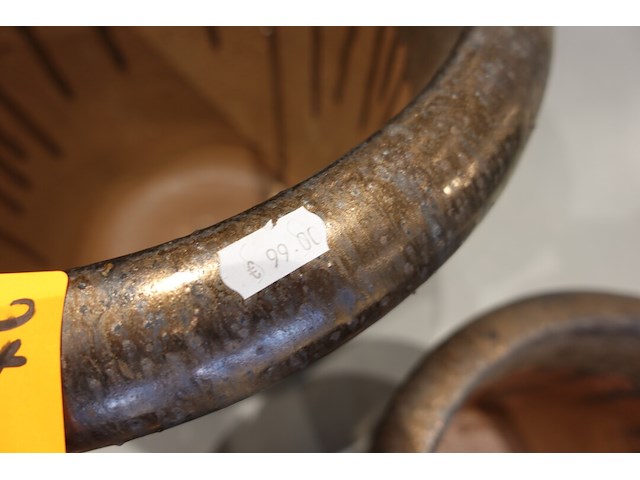 3x diverse terracotta bloempot - afbeelding 5 van  5