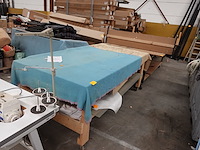 3x diverse verrijdbare werktafel + houder - afbeelding 1 van  5