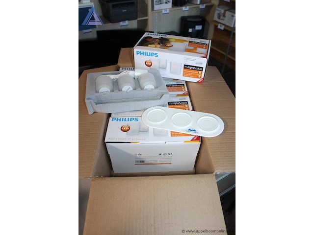 3x doos led verlichting, philips, mylightaccent, werking niet gekend - afbeelding 2 van  2