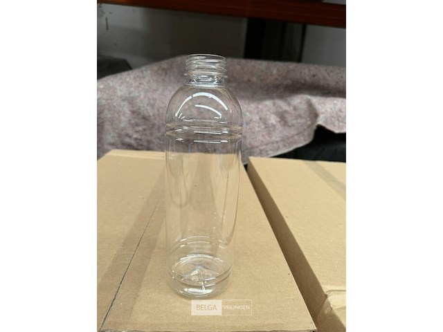 3x doos met flessen 1l +1x doos met doppen voor plastic flessen 1l - afbeelding 2 van  4