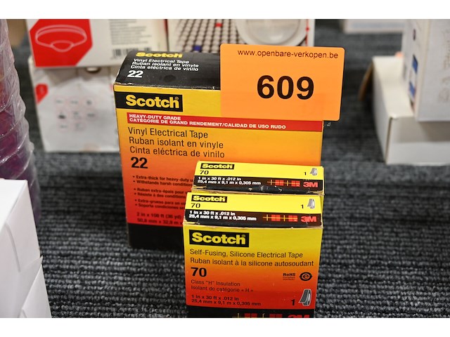 3x doos scotch self-fusing tape - afbeelding 1 van  1