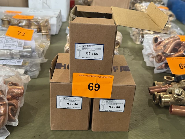 3x doos torx schroeven verzinkt - afbeelding 1 van  3