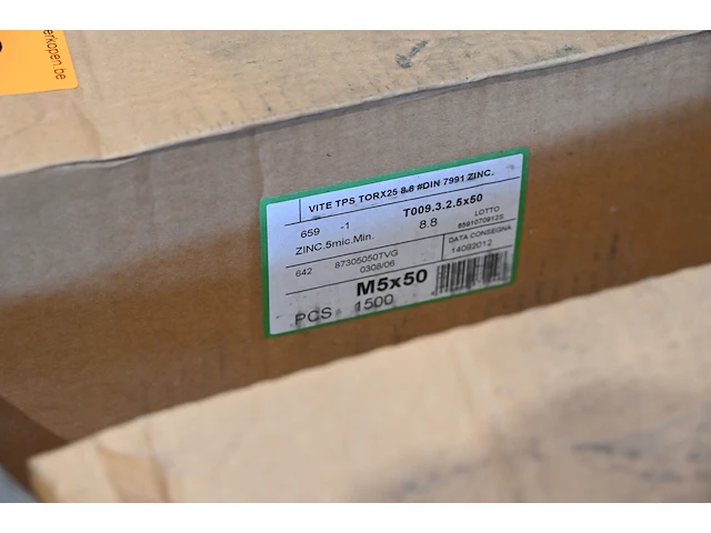 3x doos torx schroeven verzinkt - afbeelding 2 van  2