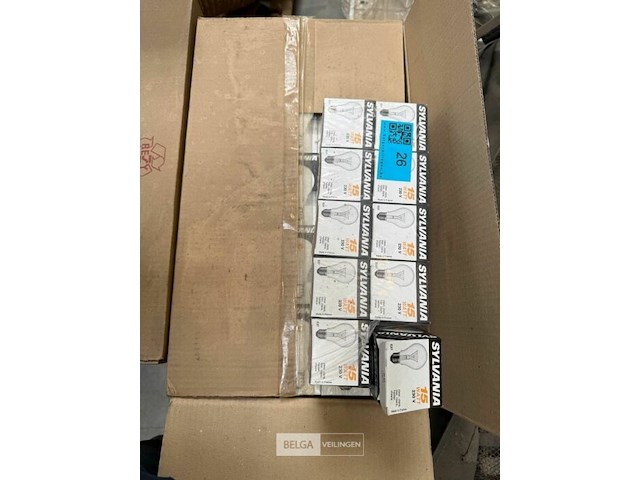 3x dozen gloeilampen sylvania 15w - afbeelding 1 van  2