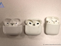 3x draadloze oortjes met oplaadcase, apple, airpods (2e, 3e gen en pro 2e gen), werking niet gekend - afbeelding 1 van  1