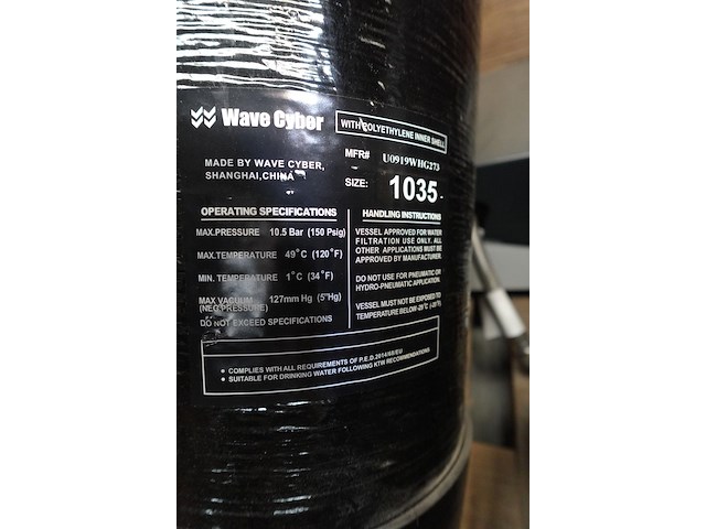 3x drukvat + 2x druktank pure water solutions - afbeelding 5 van  6