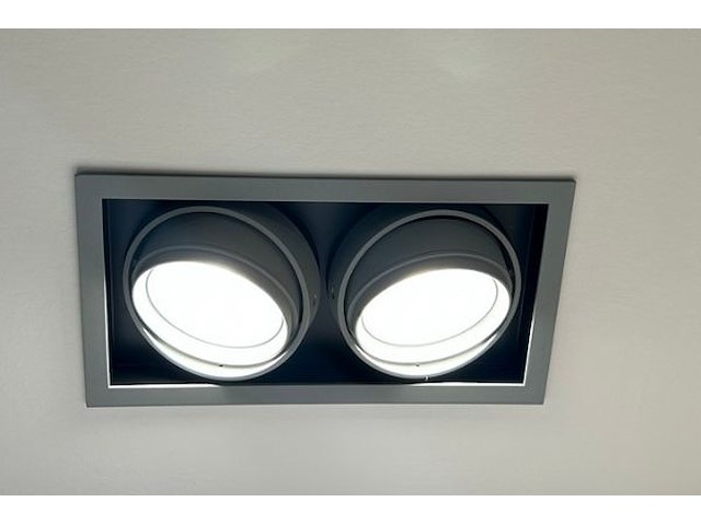 3x dubbelde inbouwspot - afbeelding 2 van  2