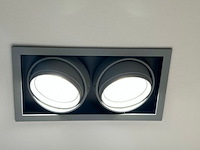 3x dubbelde inbouwspot - afbeelding 2 van  2