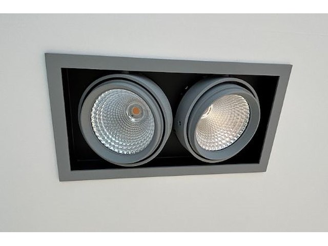 3x dubbelde inbouwspot - afbeelding 2 van  2