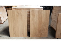 3x dubbele eiken traptreden 1m10 - afbeelding 1 van  2