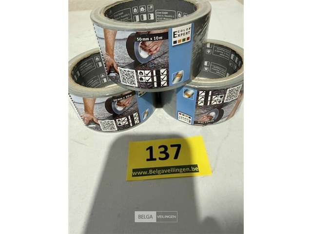 3x ducktape 50mm x 10m - afbeelding 1 van  3
