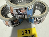 3x ducktape 50mm x 10m - afbeelding 3 van  3