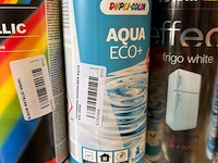 3x dupli-color aqualak vuurrood hoogglans ral3000 350ml (houdbaar tot 2034) - afbeelding 1 van  2