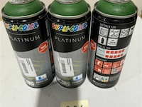 3x dupli color platinum ral 600 groen satij mat houdbaar tot 2036 - afbeelding 2 van  3