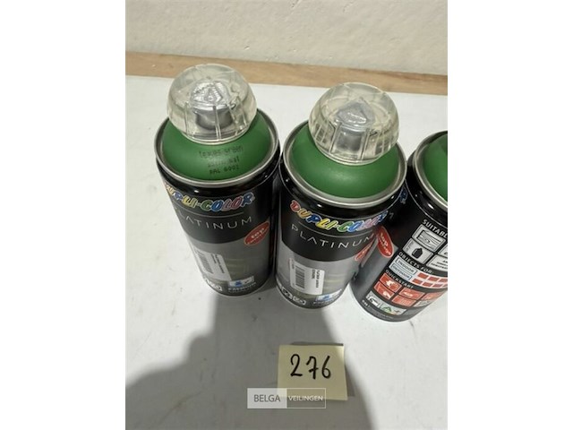 3x dupli color platinum ral 600 groen satij mat houdbaar tot 2036 - afbeelding 3 van  3