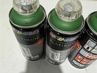 3x dupli color platinum ral 600 groen satij mat houdbaar tot 2036 - afbeelding 3 van  3