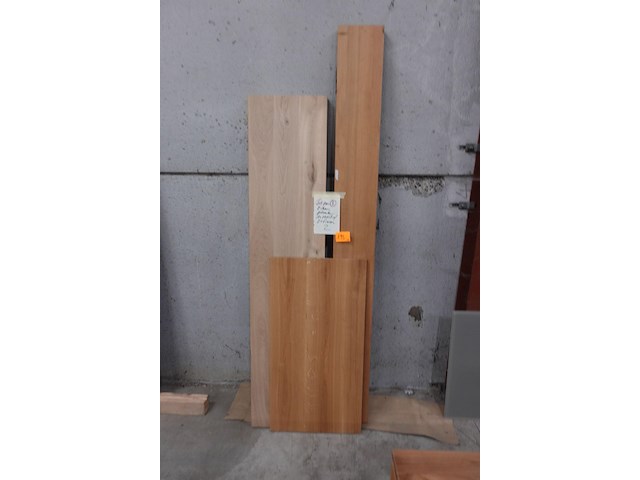 3x eiken plank - afbeelding 1 van  3