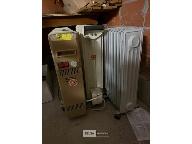 3x electrische radiators - afbeelding 1 van  3