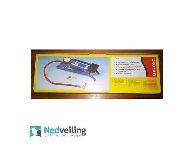 3x fiets voetpomp met manometer - afbeelding 1 van  3