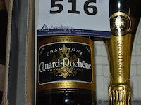 3x fles champagne, canard-duchêne, vintage, 1999 - afbeelding 2 van  2