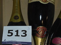 3x fles champagne, charles heidsieck / taittinger, brut réserve, 75cl - afbeelding 3 van  3