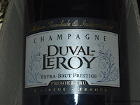 3x fles champagne, duval-leroy, extra-brut prestige premier cru, magnum - afbeelding 2 van  2