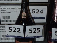 3x fles champagne, duval-leroy, rosé prestige, 75cl - afbeelding 1 van  3