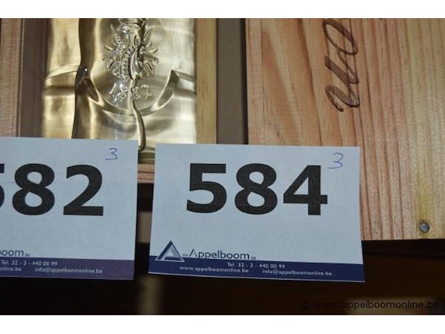 3x fles eau-de-vie, joseph cartron, poire williams, 1.5l, 43% vol - afbeelding 3 van  3