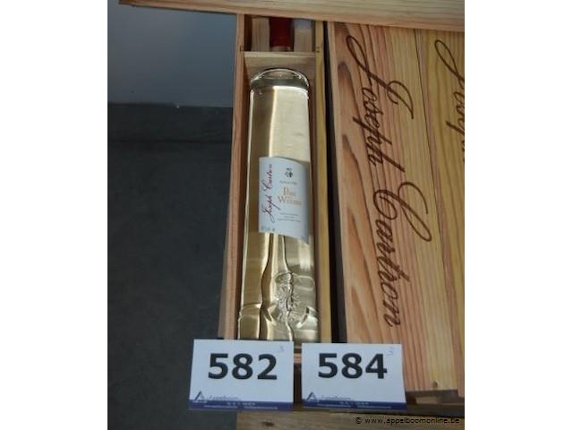 3x fles eau-de-vie, joseph cartron, poire williams, 1.5l, 43% vol - afbeelding 1 van  3