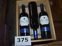 3x fles rode wijn, château penin, les cailloux, 1999 - afbeelding 1 van  2