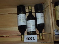 3x fles rode wijn, château sillons gavachot, pomerol, 1996 - afbeelding 1 van  3