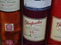 3x fles whisky, glenfarclas, wo. 2x 10 jaar, 1x 15 jaar, 70cl - afbeelding 3 van  4