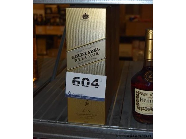 3x fles whisky, johnnie walker, gold label reserve, 70cl - afbeelding 1 van  3