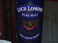 3x fles whisky, wo. 2x compass box flaming heart 70cl, 1x loch lomond pure malt - afbeelding 2 van  4