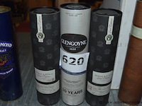 3x fles whisky, wo. 2x dewar rattray cask collection bruichladdich distillery 70cl, 1x glengoyne highland single malt scotch whisky 10 years - afbeelding 1 van  3