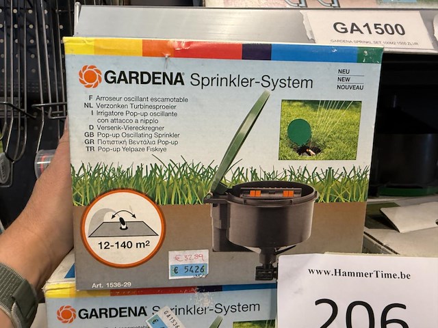 3x gardena turbinesproeier - afbeelding 1 van  3