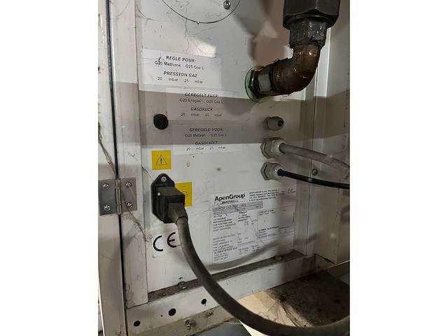 3x gasgestookte luchtverwarmer apengroup - afbeelding 2 van  3