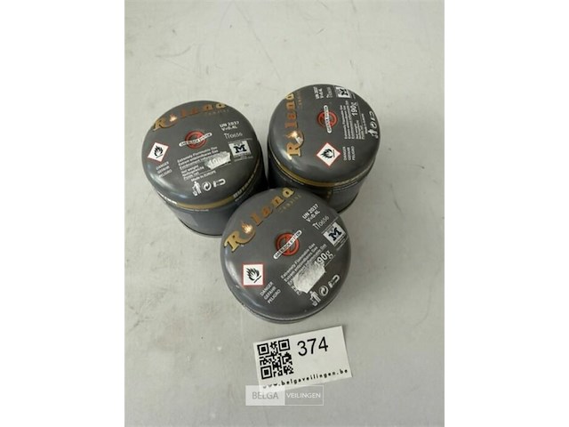 3x gasvulling butaan - afbeelding 3 van  3