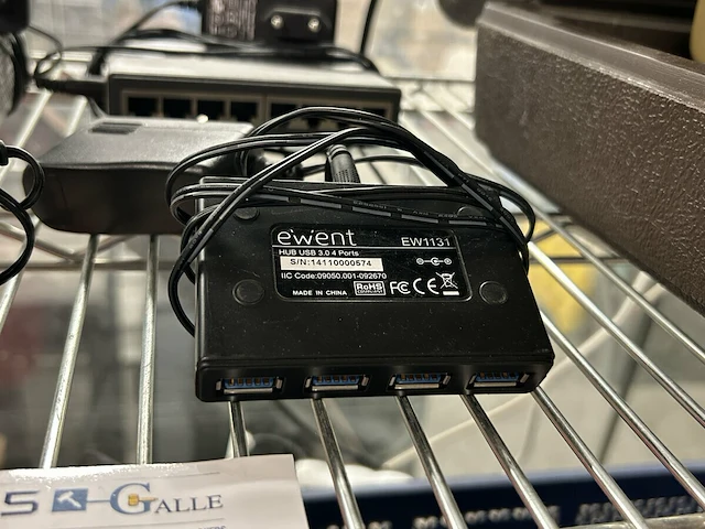 3x gigabit switch + usb hub - afbeelding 5 van  6