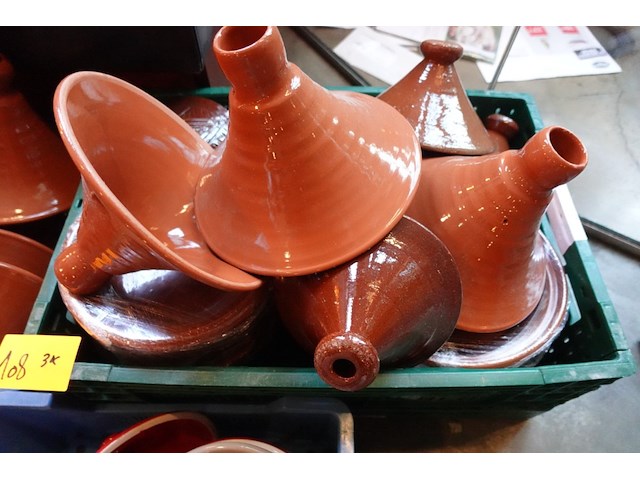3x grijpbak + inhoud tajines - afbeelding 4 van  4