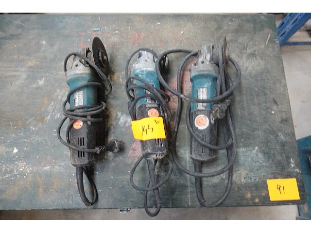 3x haakse slijper makita - afbeelding 1 van  7