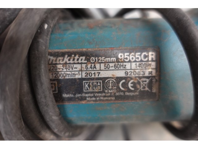 3x haakse slijper makita - afbeelding 3 van  7