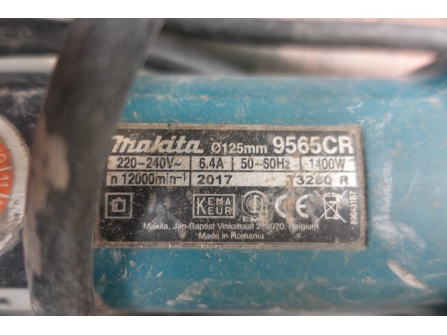 3x haakse slijper makita - afbeelding 7 van  7